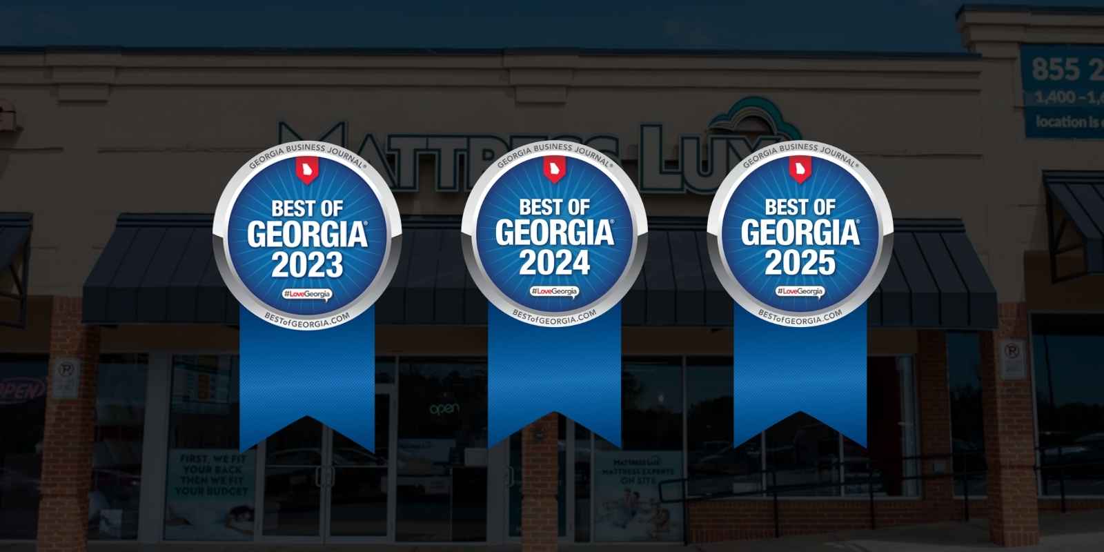 Voted One of Georgia's Best Mattress Stores | Mattress Lux