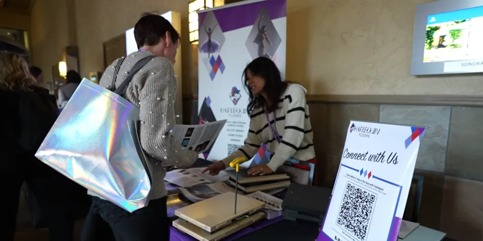 Close-up sponsor product shot