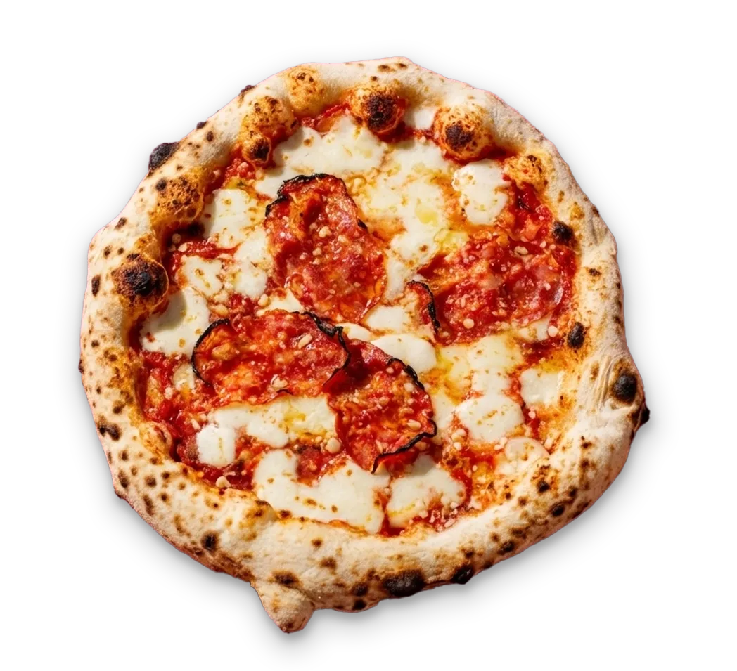 Madre Pizza Diavola mit scharfer Salami