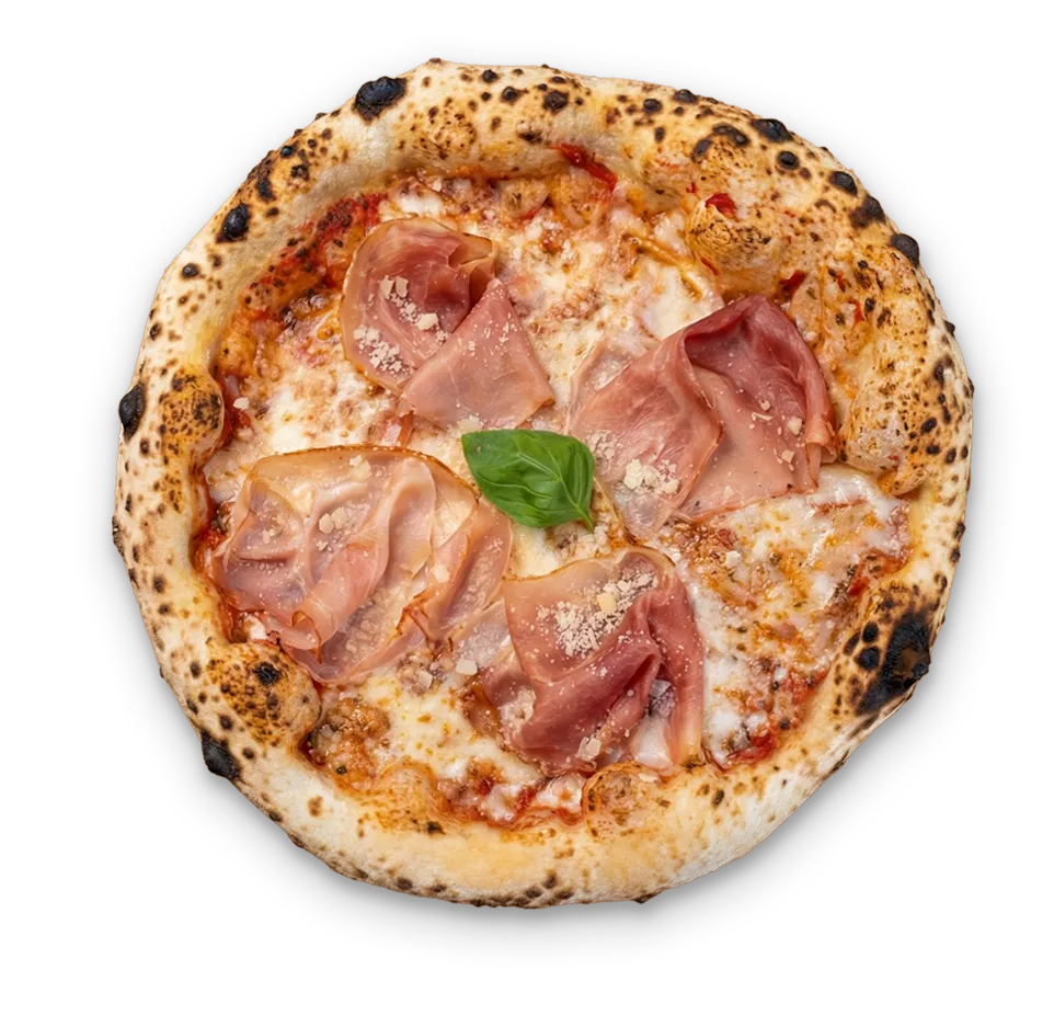 Madre Pizza mit Prosciutto Cotto (Kochschinken)