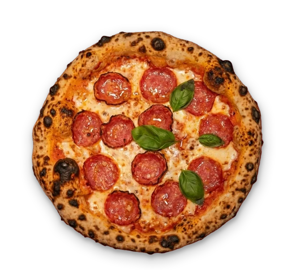 Madre Pizza Campagnolo mit Spianata Calabrese