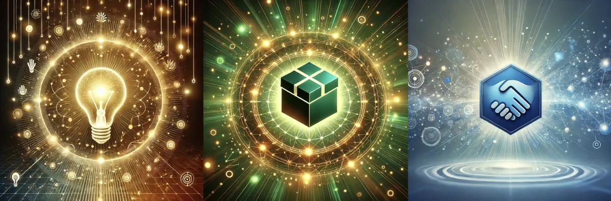 a tree trunk covered in vines in a forest