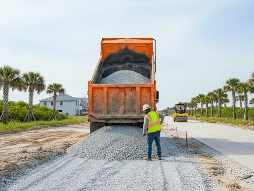 Paving Base Hauling in Vero Beach, FL