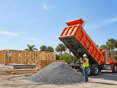 Construction Material Delivery in Vero Beach, FL