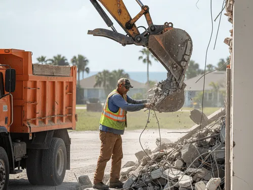 Sebastian, FL Demolition Debris Pickup & Hauling