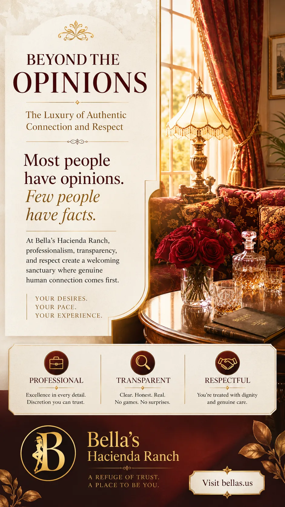 Beyond the Opinions: The Luxury of Authentic Connection and Respect
