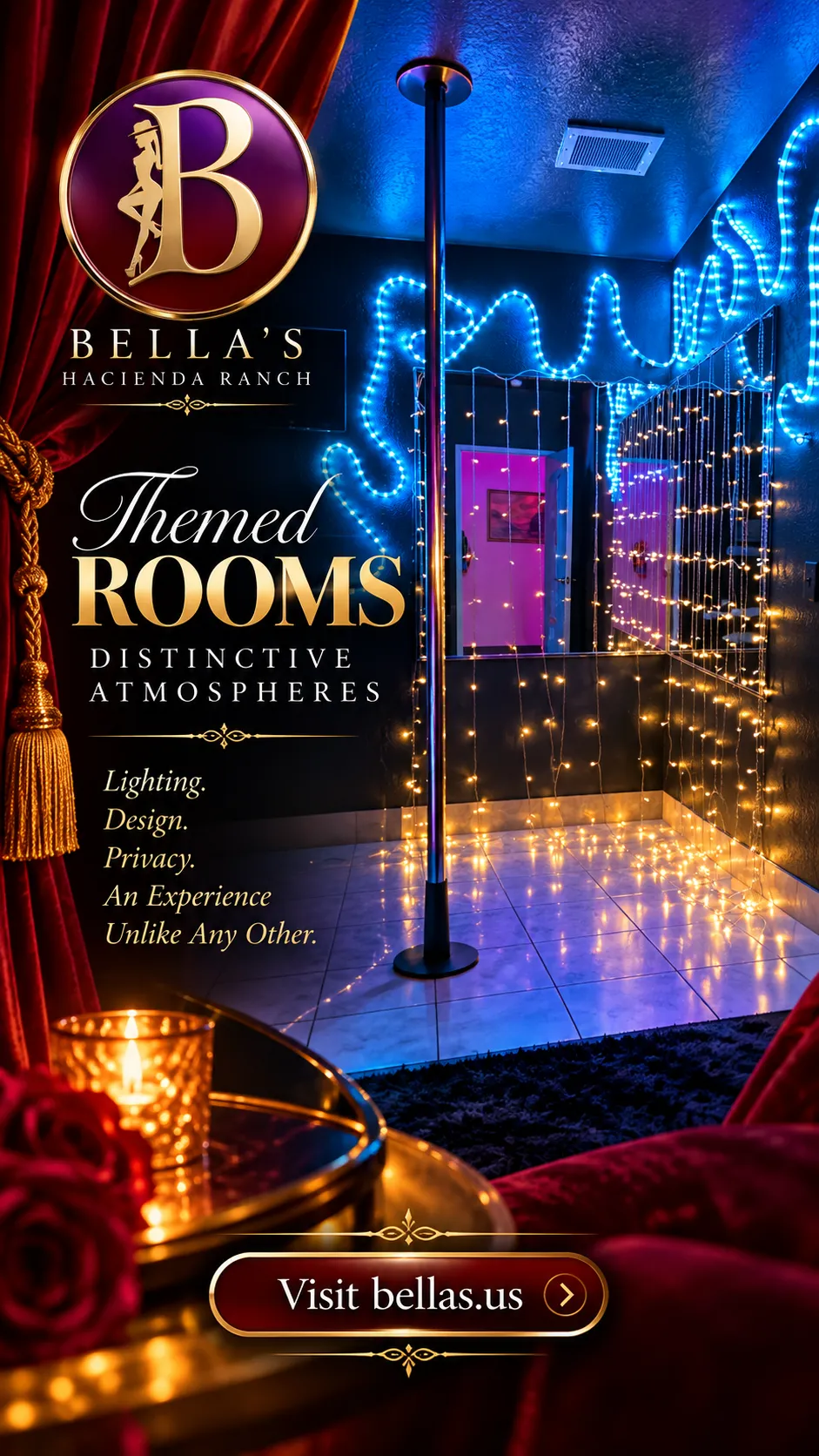 Nevada Brothel Themed Rooms: Why Atmosphere Matters