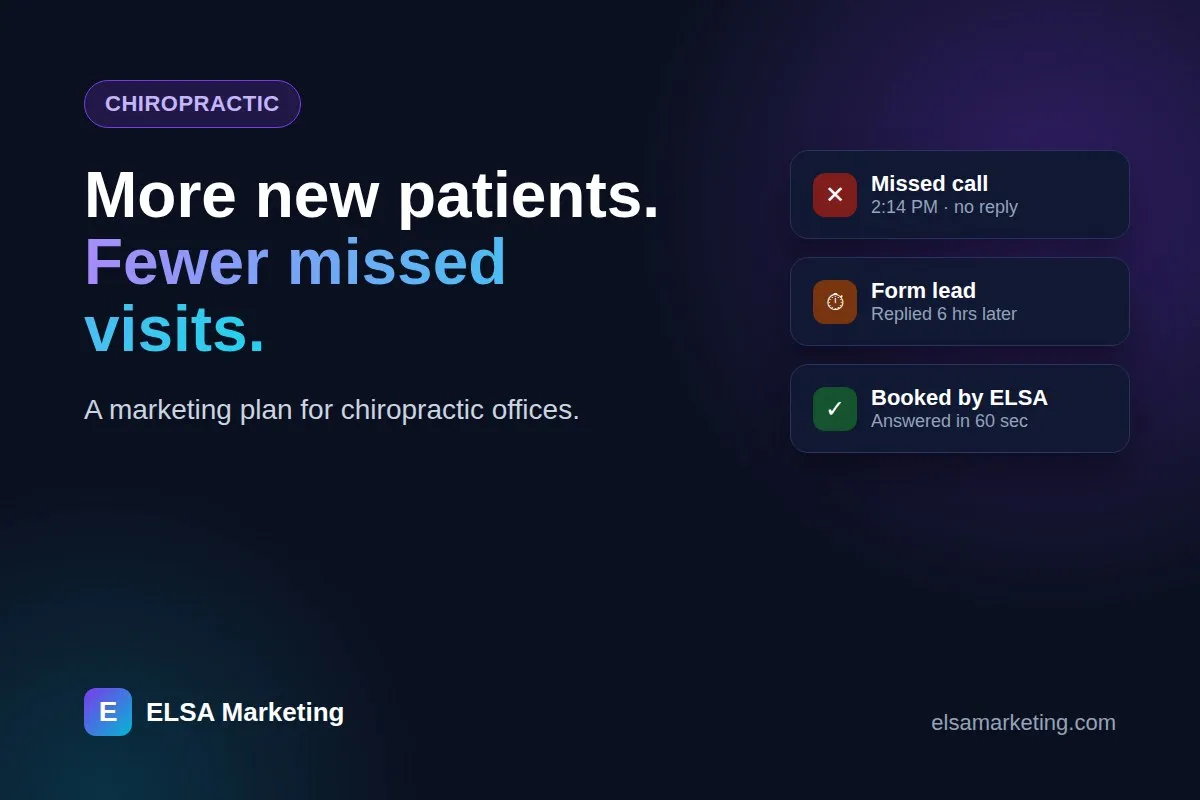 Chiropractor Marketing: How to Attract New Patients and Keep Them Coming Back