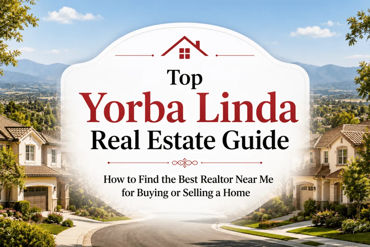 Top Yorba Linda real estate guide for finding the best realtor near me
