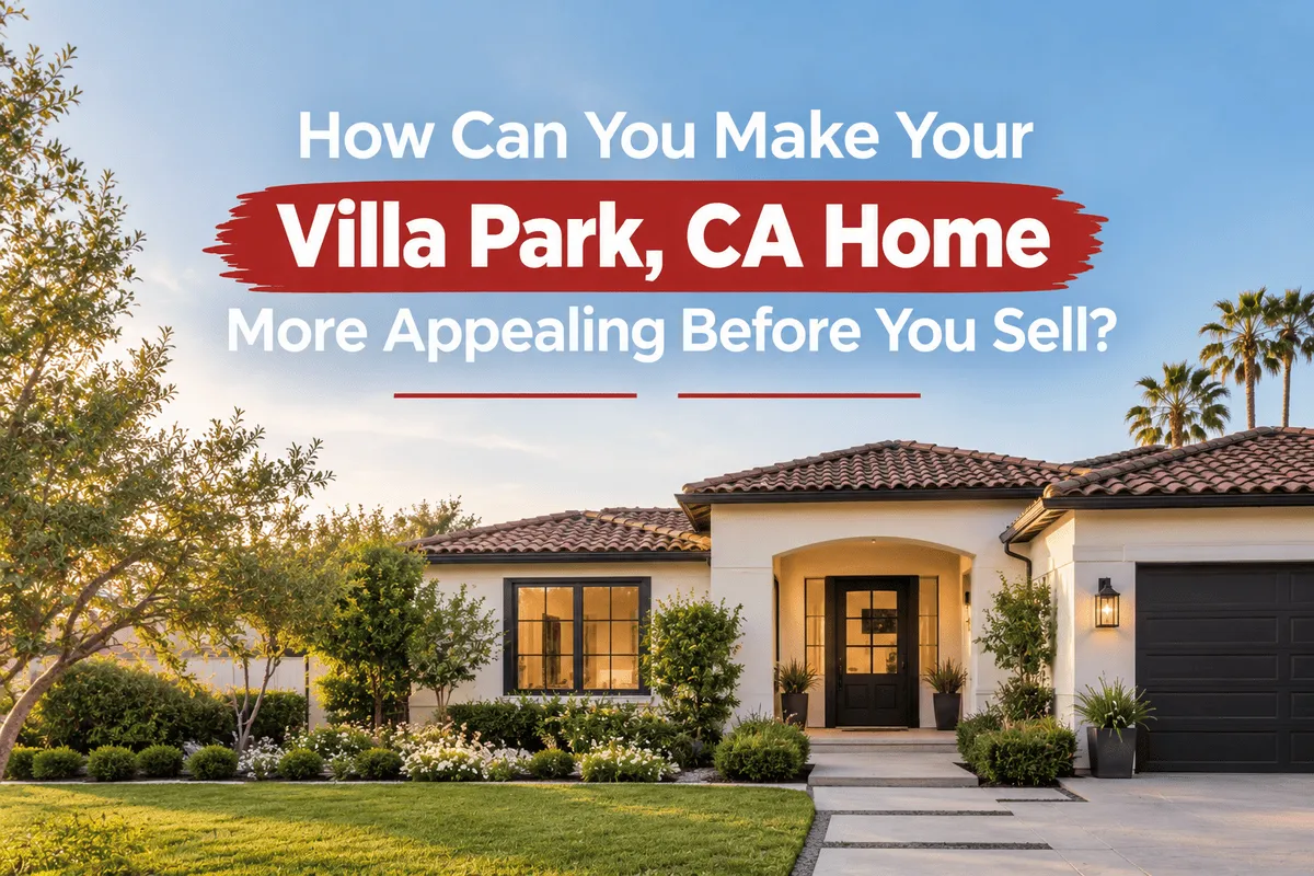 How to make a Villa Park CA home more appealing before selling