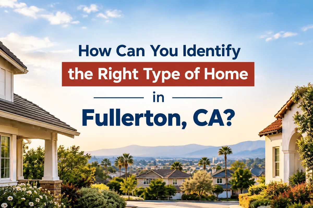 Choosing the right type of home in Fullerton CA