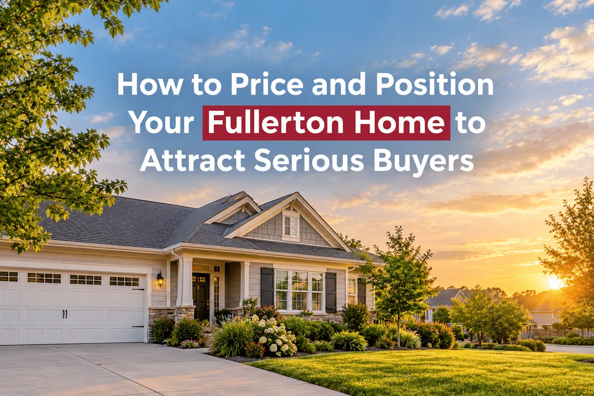 Fullerton home priced to attract serious buyers