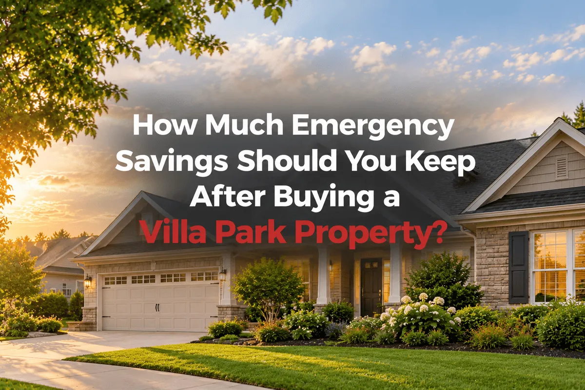 Villa Park, California home with a landscaped front yard.