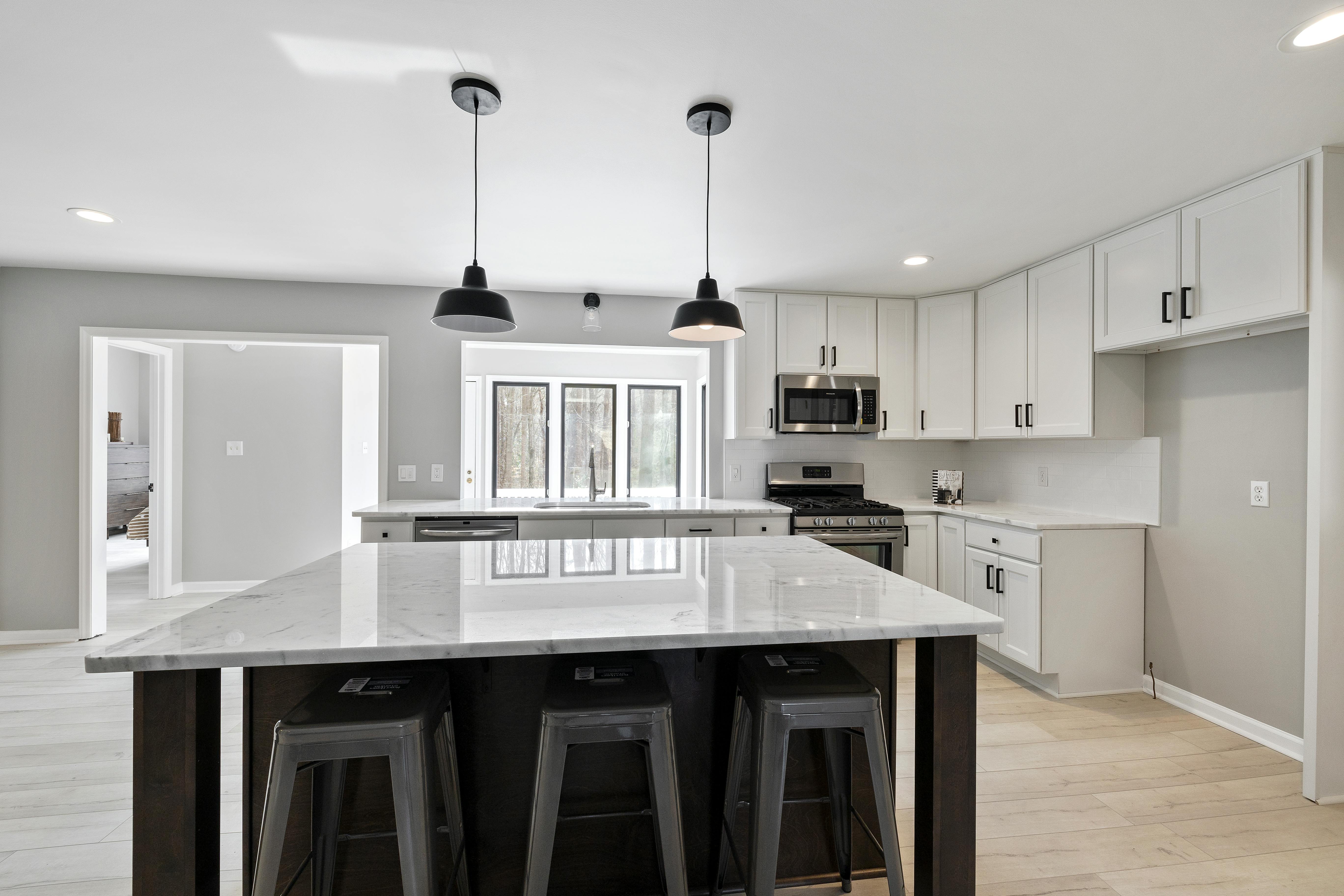 kitchen remodel in south windsor ct with custom cabinetry