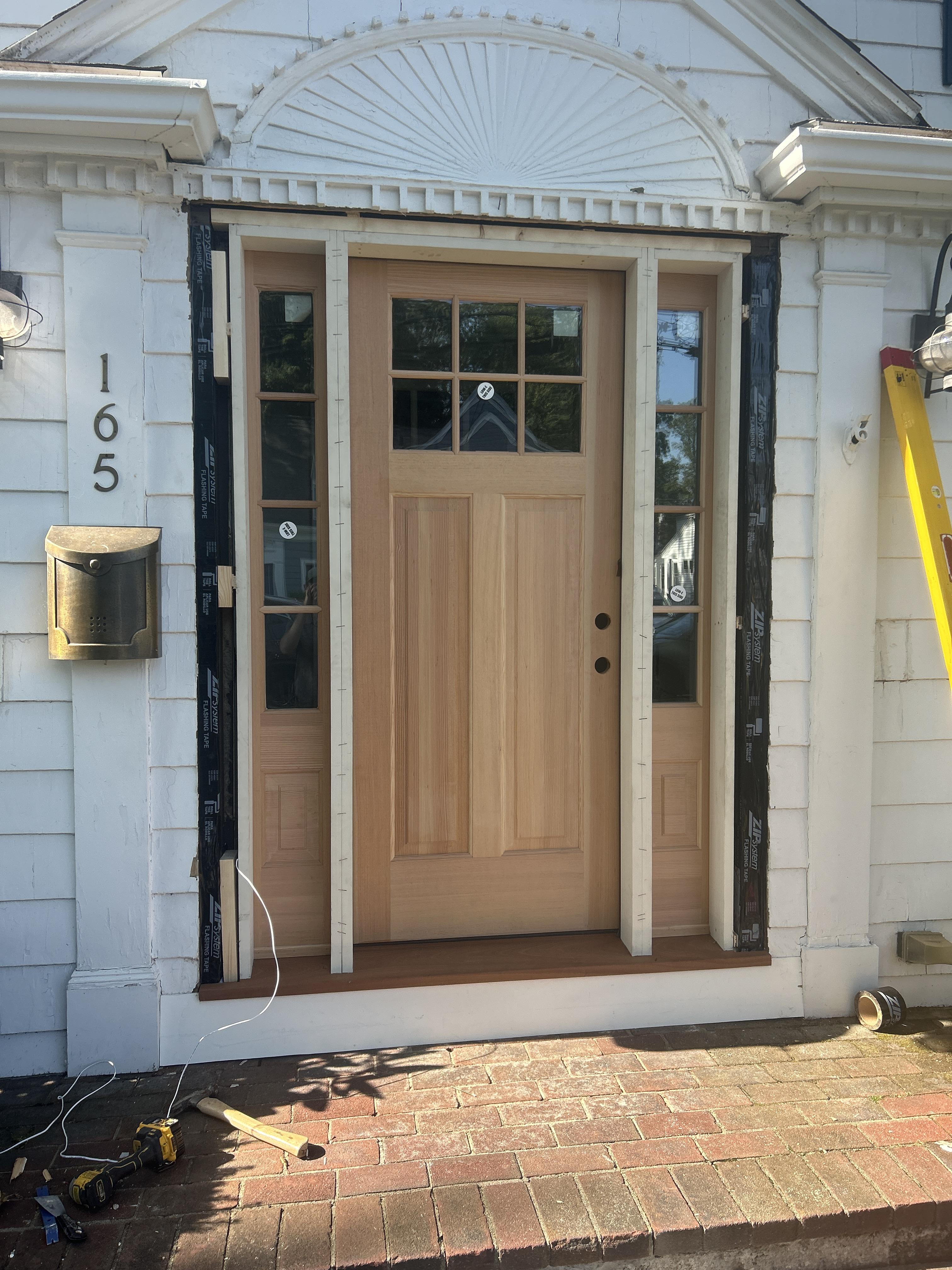 door restoration Back Bay Boston MA historic entry door