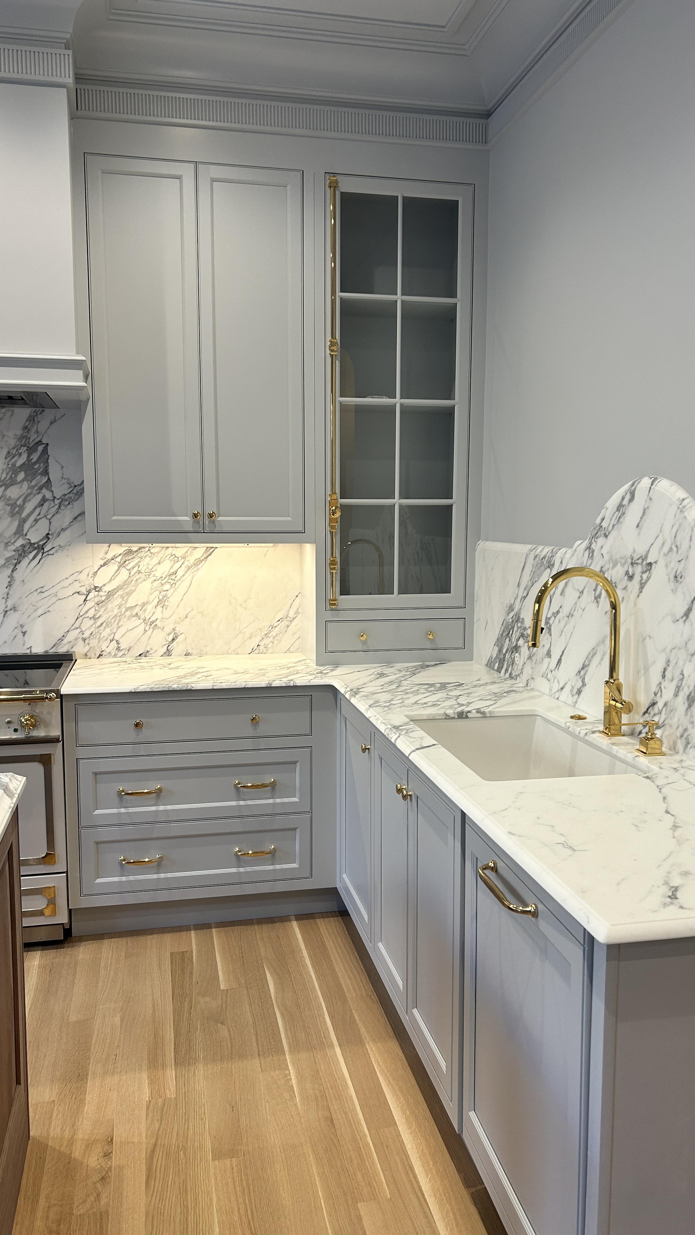 kitchen redesign Beacon Hill Boston MA granite countertops