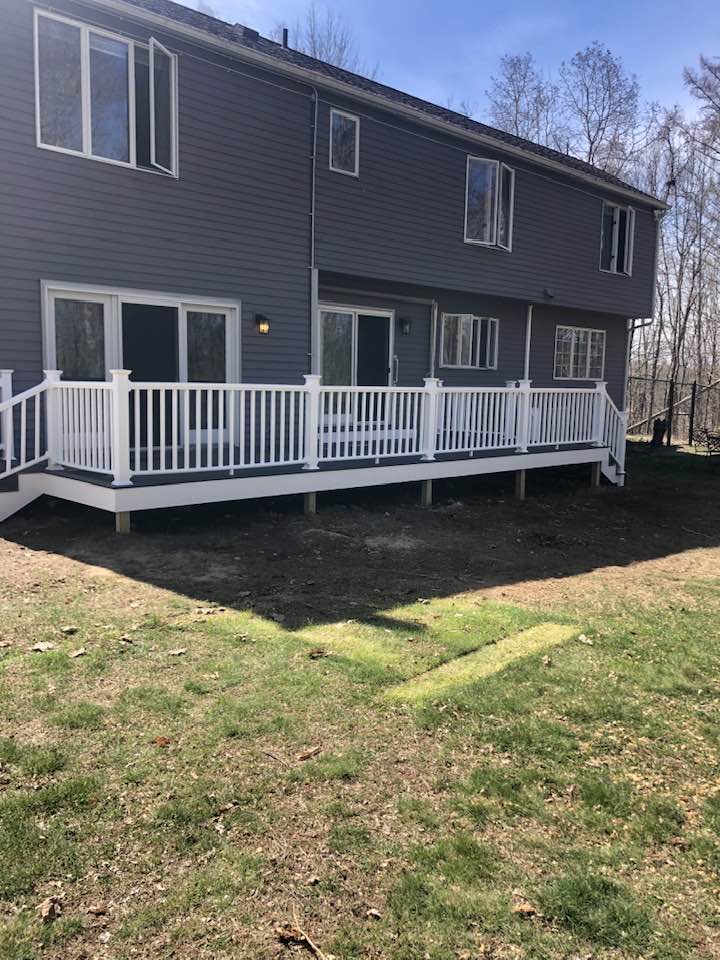 outdoor living space Plainfield CT patio and deck design