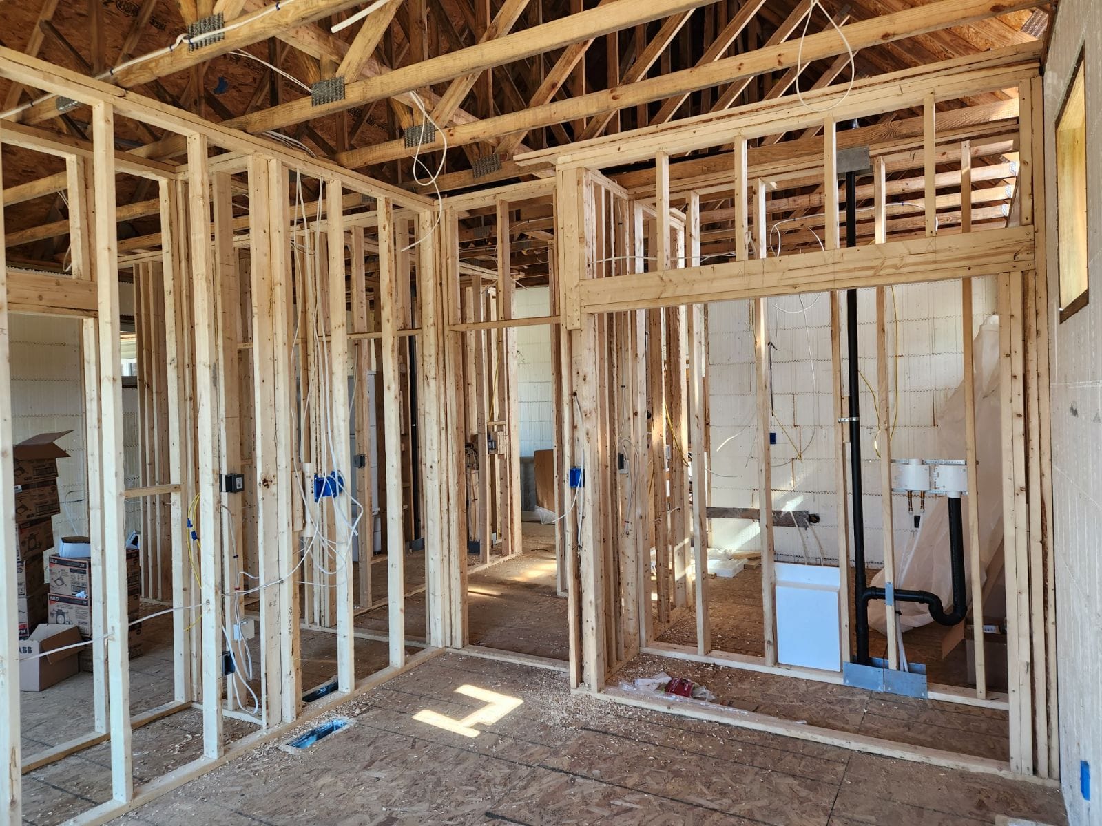 new build lighting installation for home in tolland county, ct