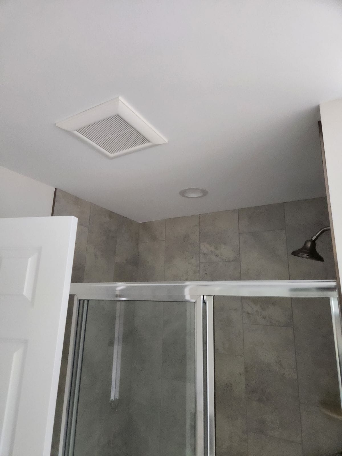 shower lighting instalation for home in somers, ct
