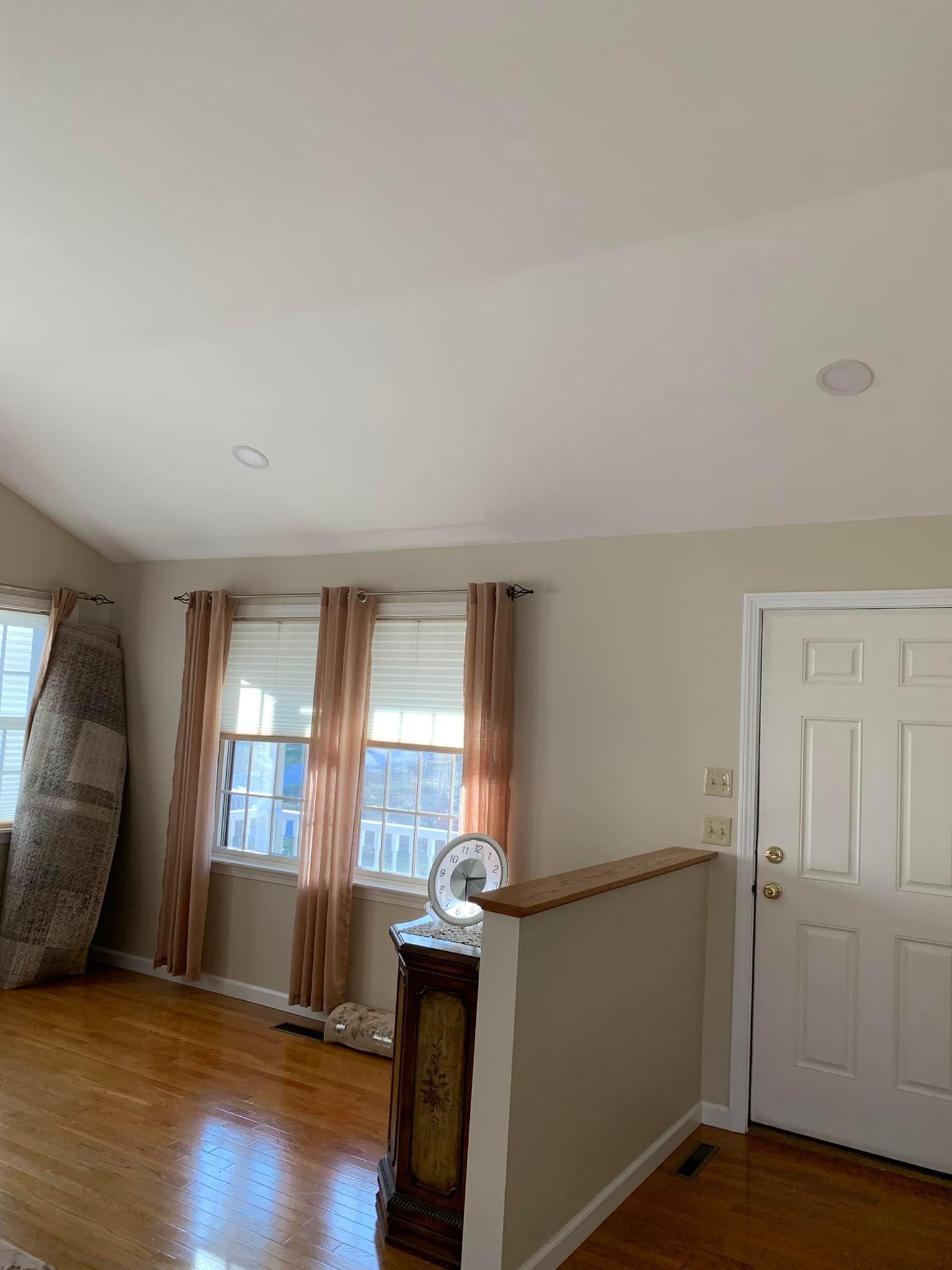 interior ceiling painting with smooth consistent coverage