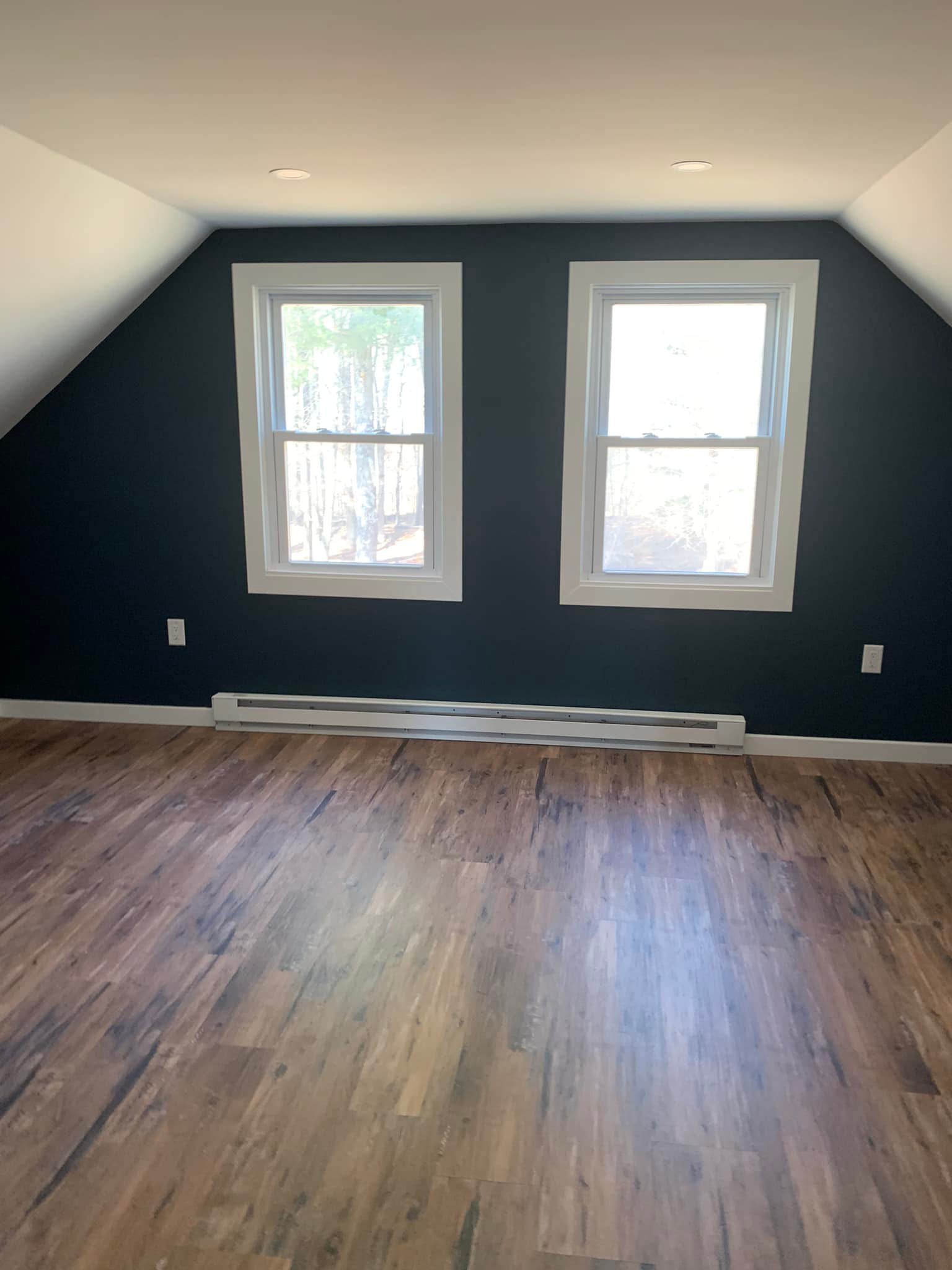 interior wall prepared and painted for durability