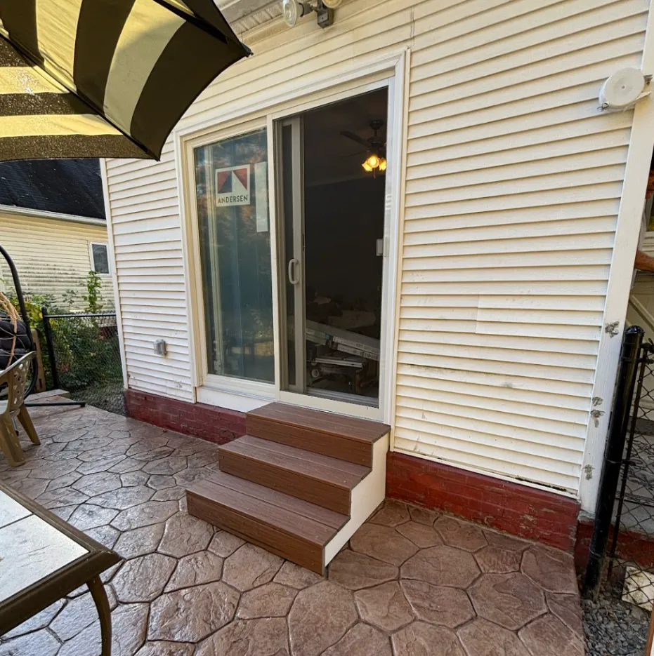 backyard patio construction Windham County Connecticut