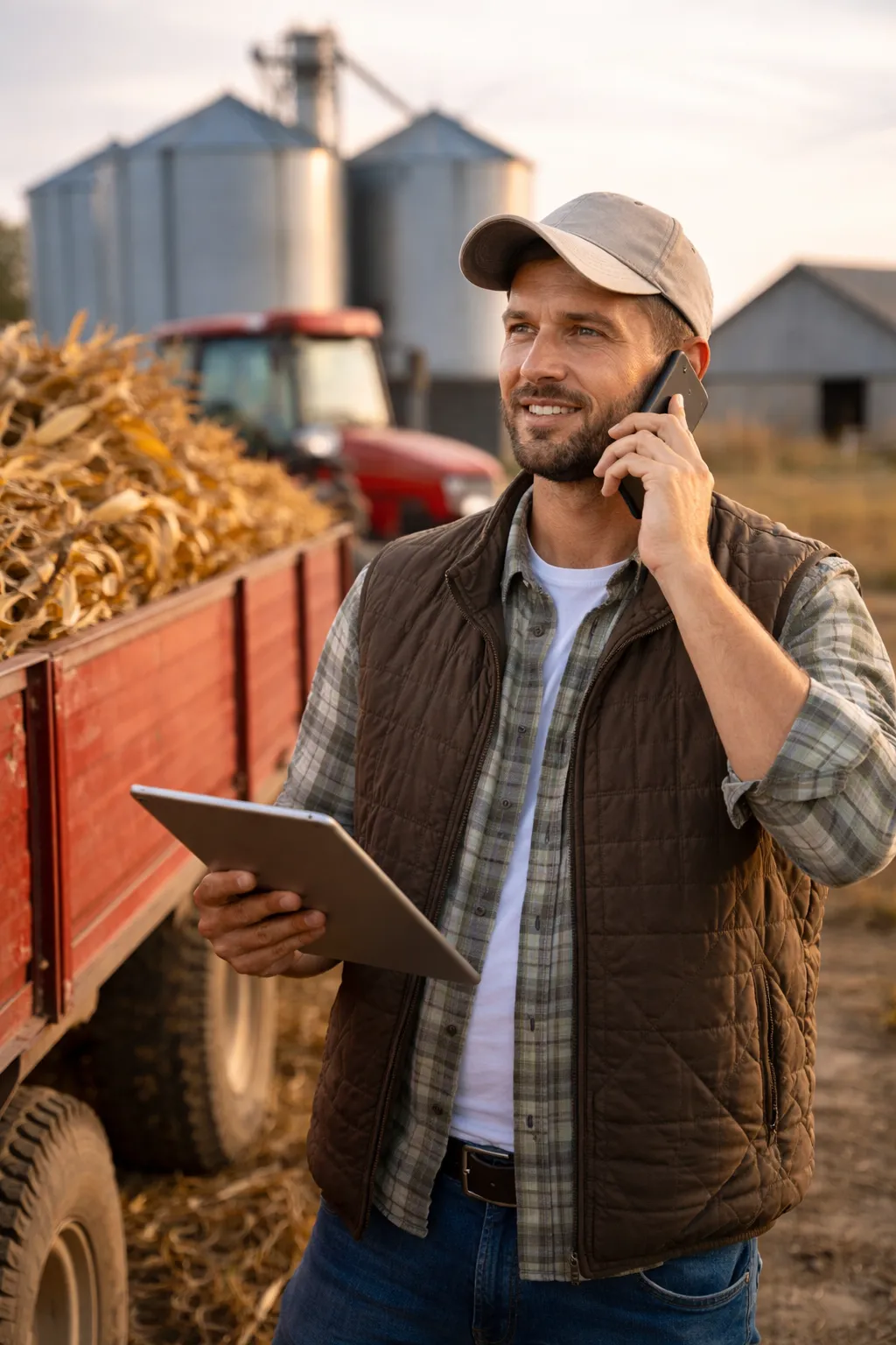 scrabbled letters spelling growth on a wooden surface