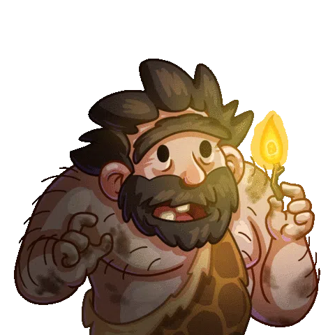 Lost caveman
