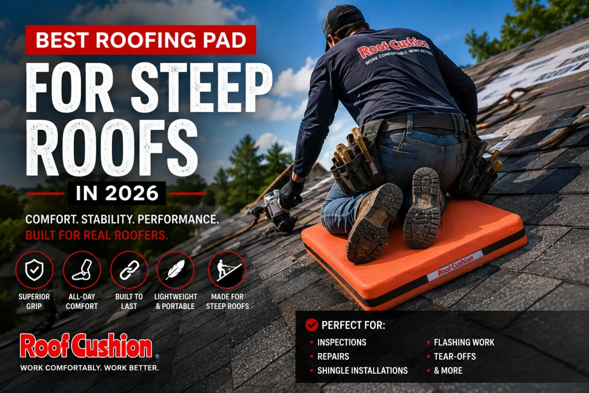 best roofing pad for steep roofs