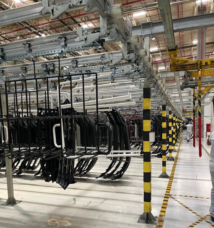 Cavalete de Segurança para Carretas