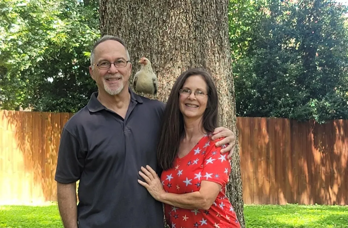 Donna and Mark Little of The Coop Scoop