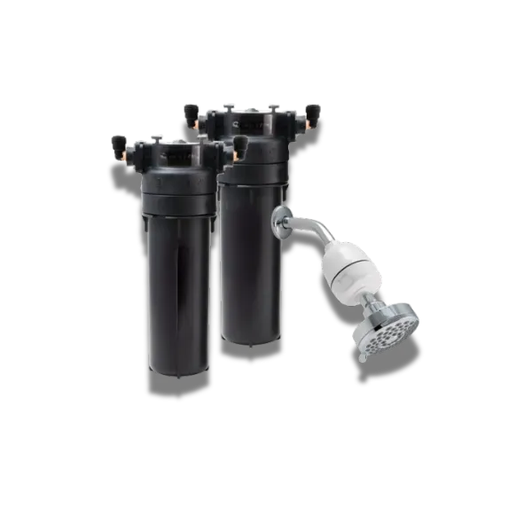 water drop in blue glass