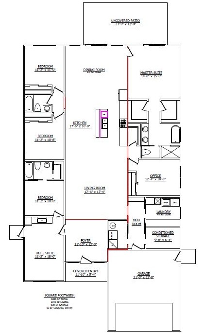 Isabela Model Floor Plan