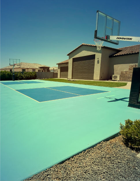 Backyard Pickleball Court