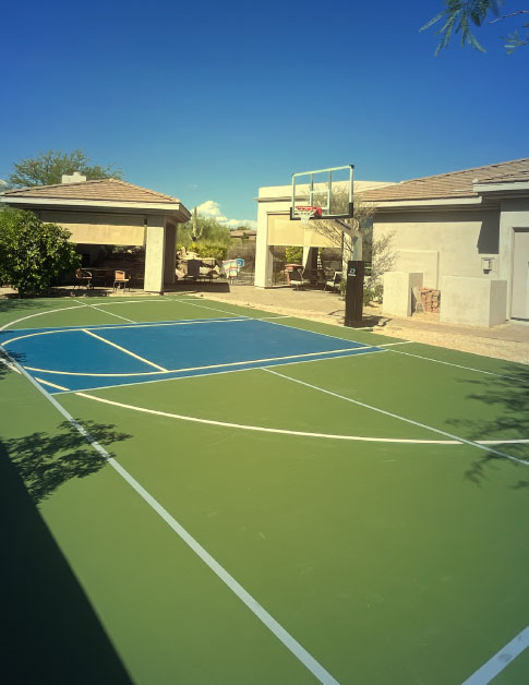 pickleball court building
