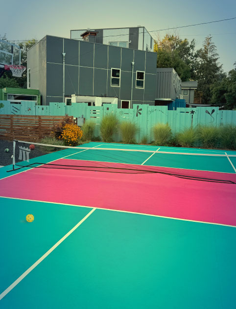 Resurface Pickleball Court