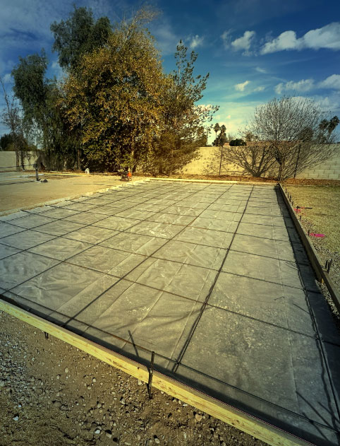 Pickleball Court Foundation