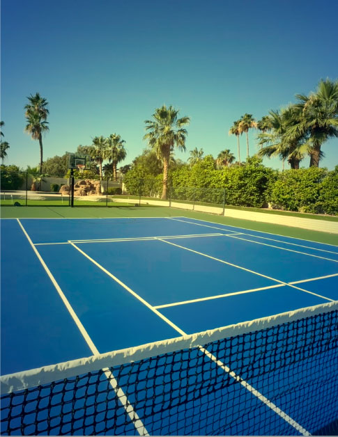 Pickleball Court Base Foundation