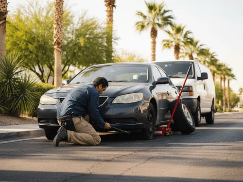 Henderson, NV Flat Tire Assistance