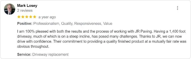 paving company review