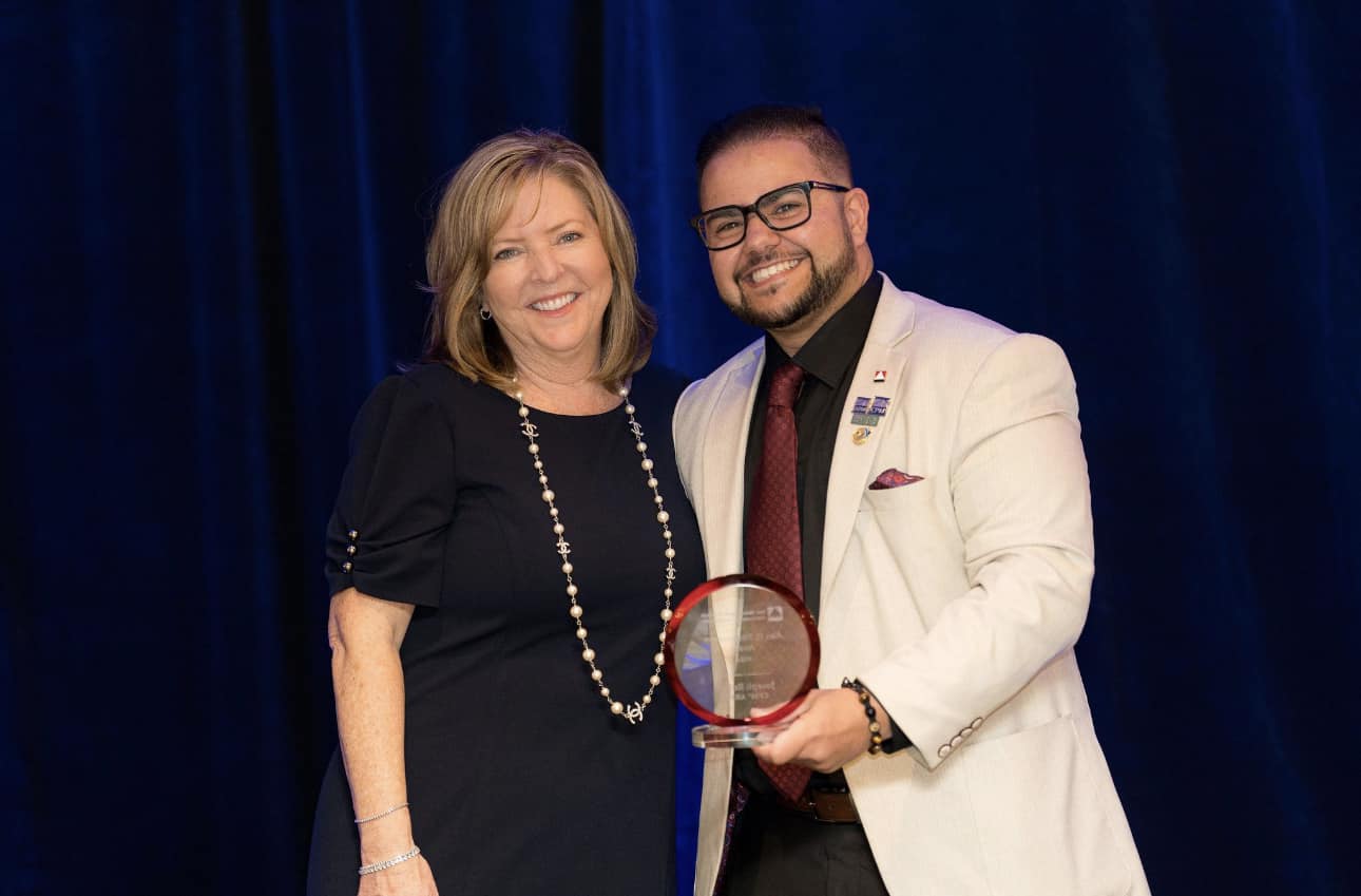 Business coach Joseph Rubay in high-rise office