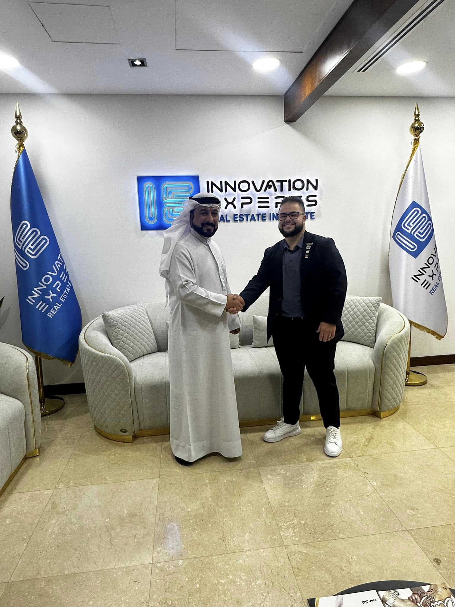 Business coach Joseph Rubay in high-rise office