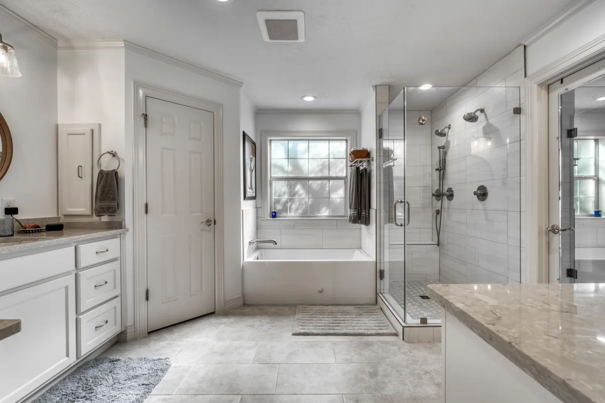 Picture of a bathroom remodel in College Station TX