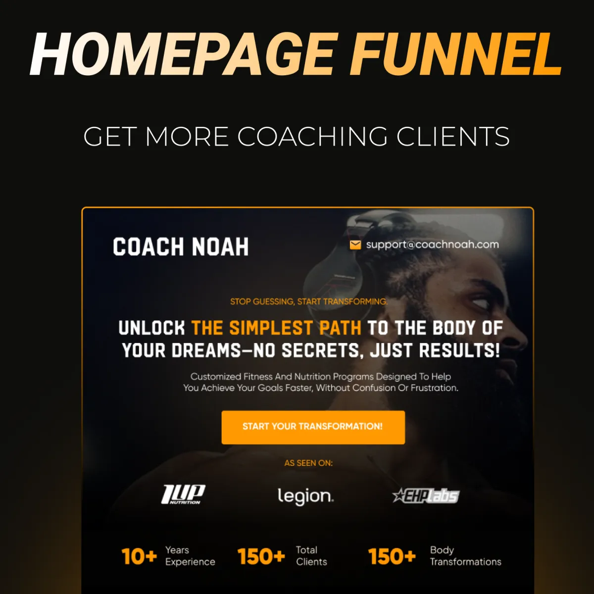 Concept Funnel For Coach Noah