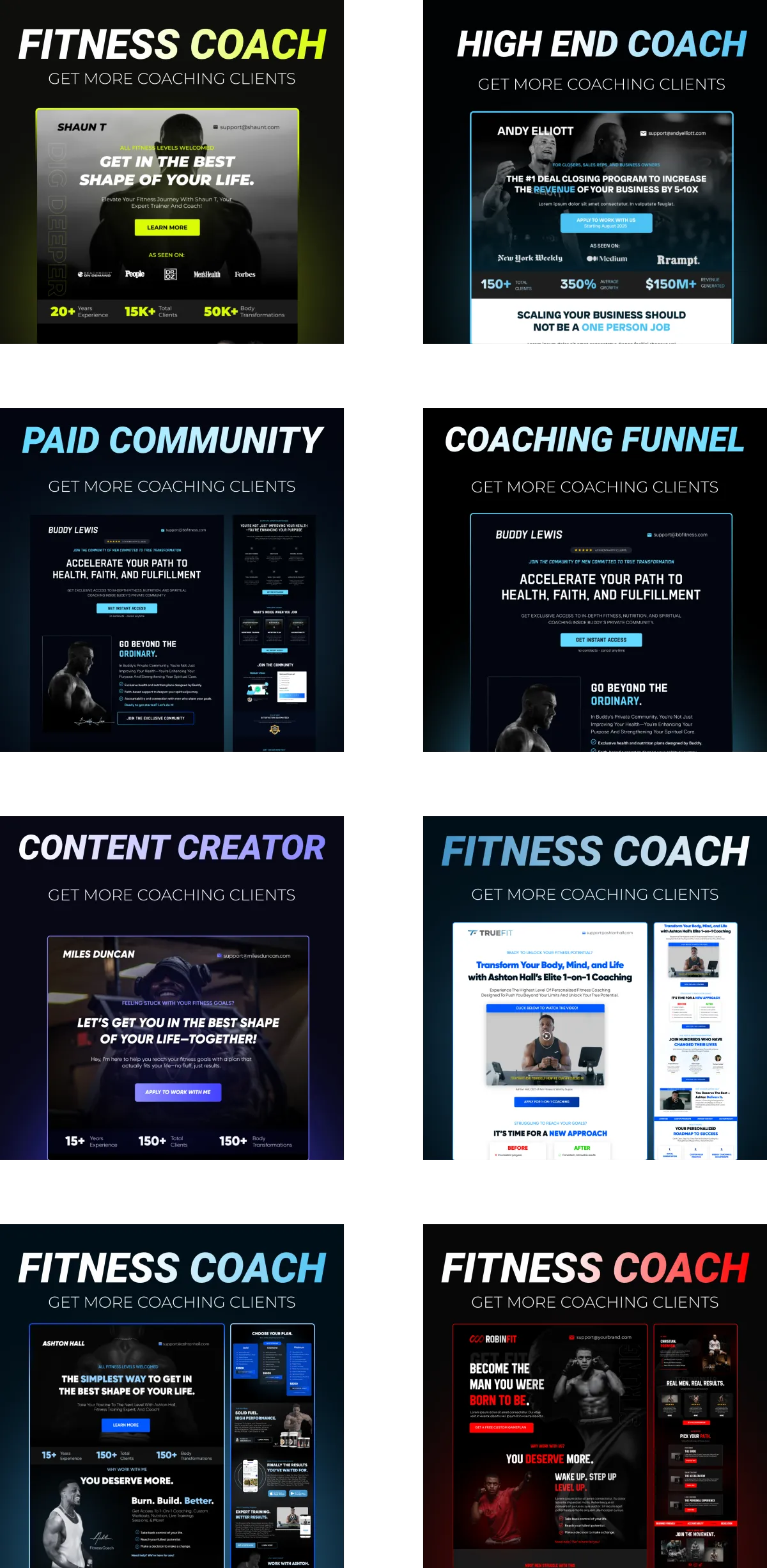 Collection of Concept Funnels