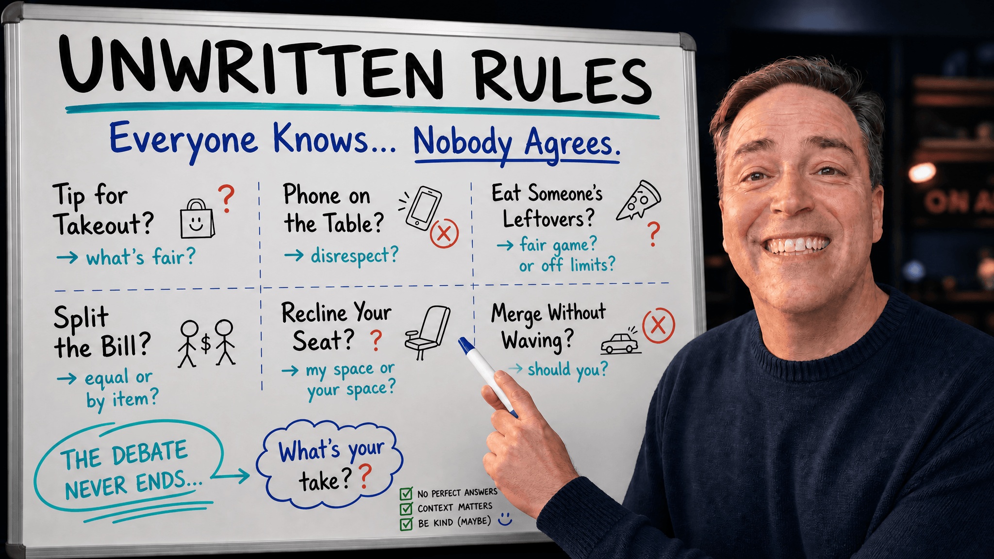 The Unwritten Rules That Control Your Life (And You Don't Even Know It)