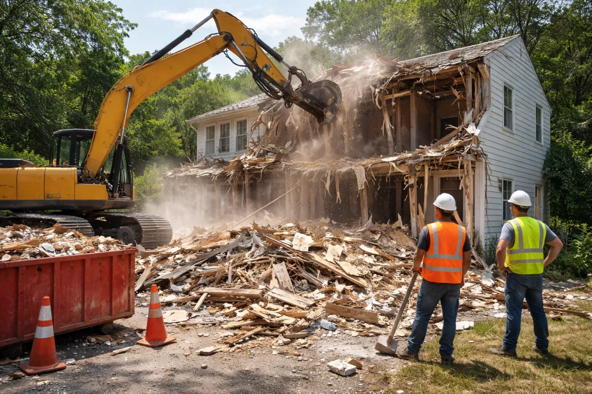 Safe, controlled commercial exterior demolition for structures across the DC, Virginia, and Maryland region. in Washington