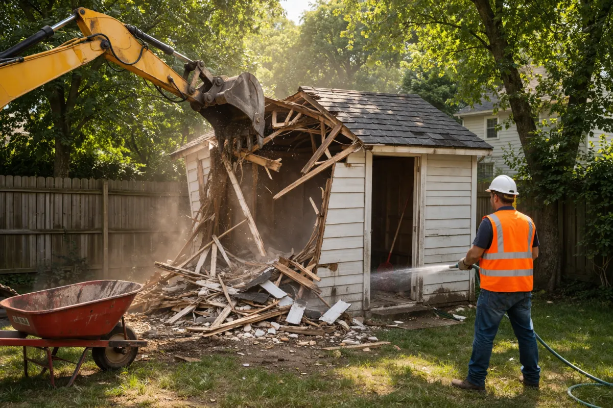 Reliable residential demolition services for homeowners and residential contractors throughout the DC metro region. in Washington