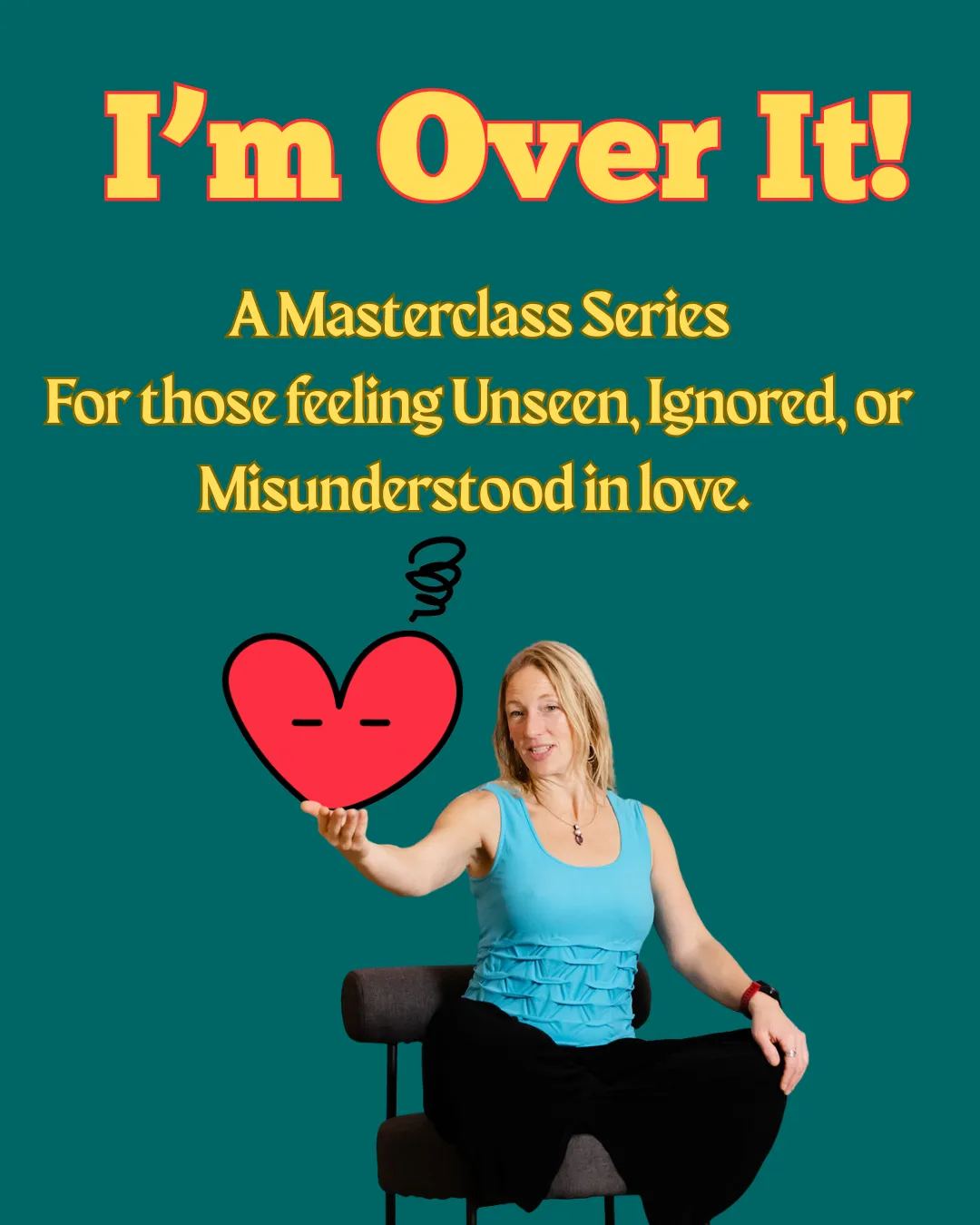 I'm over it banner
