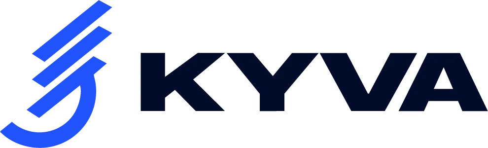 kyva logo azul